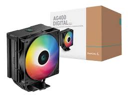 Ventilador DeepCool AG400 Digital / RGB LGA1851/AM5 1X120MM Hidráulico