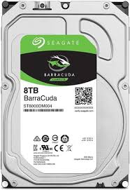 Disco duro interno Seagate Barracuda 8TB 3.5" 256mb 5400rpm