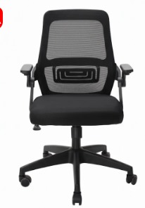 Silla Ejecutiva FERRINI con brazos Malla / Peso 220Lb.