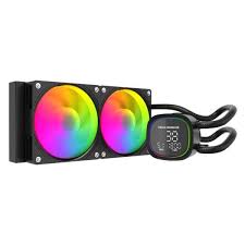 Enfriamiento Líquido Eagle Warrior Frostbite HL240 RGB AIO 2X120MM 4 PIN PWM LGA115X / 1700 / AM4 / AM5