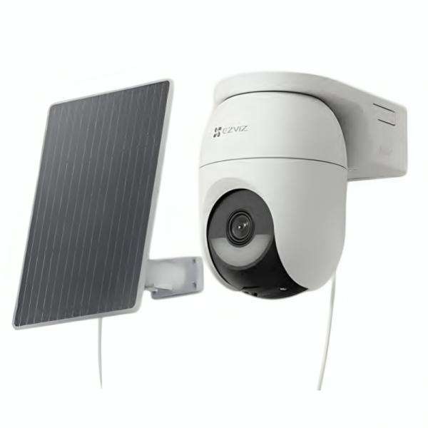 Cámara EZVIZ CB8 Lite KIT 4MP 2k+ EXTERIOR PT. WIFI Panel solar