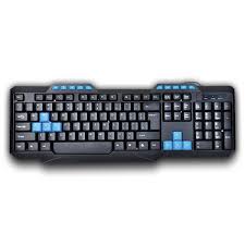 Teclado E-Touch Alámbrico Multimedia