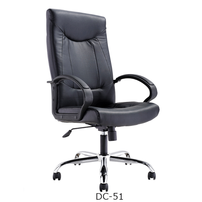 Silla Ejecutiva de Cuero con Brazos