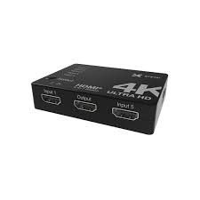 Splitter HDMI X-Tech 5 Entradas 1 Salida 4K XHA-430