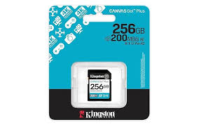 Memoria Micro SDXC KINGSTON 256GB Canvas Go Plus 4K