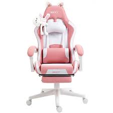 Silla BROCS Gaming 320Lb. Rosada