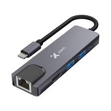 Hub X-TECH USB Tipo C / USB / RJ45 XTC-572