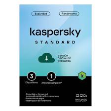 Antivirus KASPERSKY STANDARD / digital / 3 dispositivo / 1 año