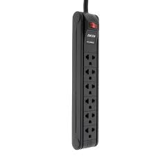 Regleta FORZA 6 Tomas 110/220V Cable de 3 Metros 10 Pies