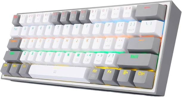 Teclado Redragon FIZZ K617R Gaming RGB Mecánico Alámbrico