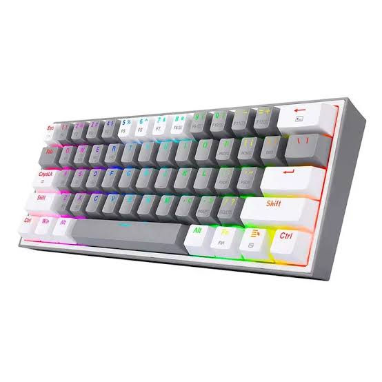 Teclado Redragon FIZZ PRO K616 Gaming RGB Mecánico Bluetooth Gris
