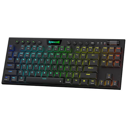 Teclado Redragon HORUS TKL K621 Gaming Mecánico RGB Inalámbrico