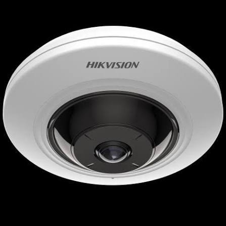 Cámara HIKVISION Ojo de Pez IP/ vista 180° / 5Mp / WDR / Ranura Micro SD