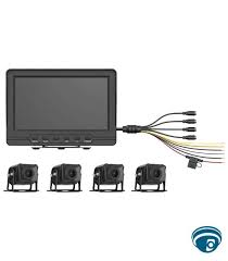 Sistema de Monitoreo Hikvision Movil 4 Cámaras de 1080P / Tarjeta TF de 64GB