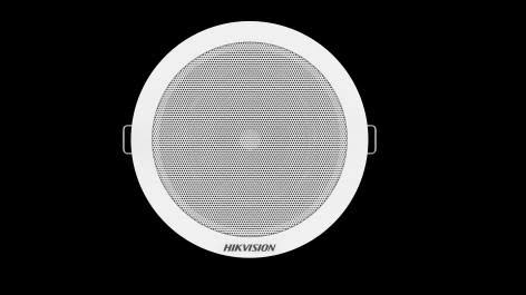 Altavoz Hikvision de techo analógico de 6W