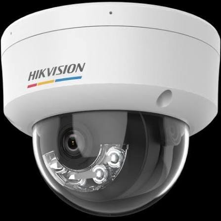 Cámara HIKVISION IP 6MP ColorVu Domo / Luz Híbrida / C/Audio / Ranura para SD