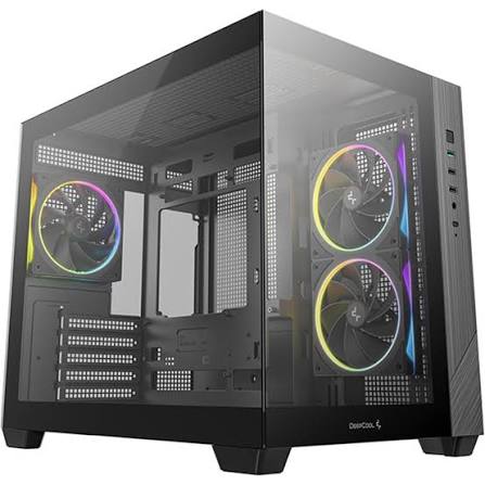 Case DeepCool CG330 3F RGB Negro
