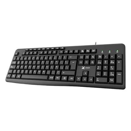 Teclado X-Tech Alámbrico USB XTK-140S