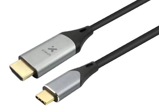 Cable X-Tech Tipo C a HDMI 1.8M 6 Pies XTC-546