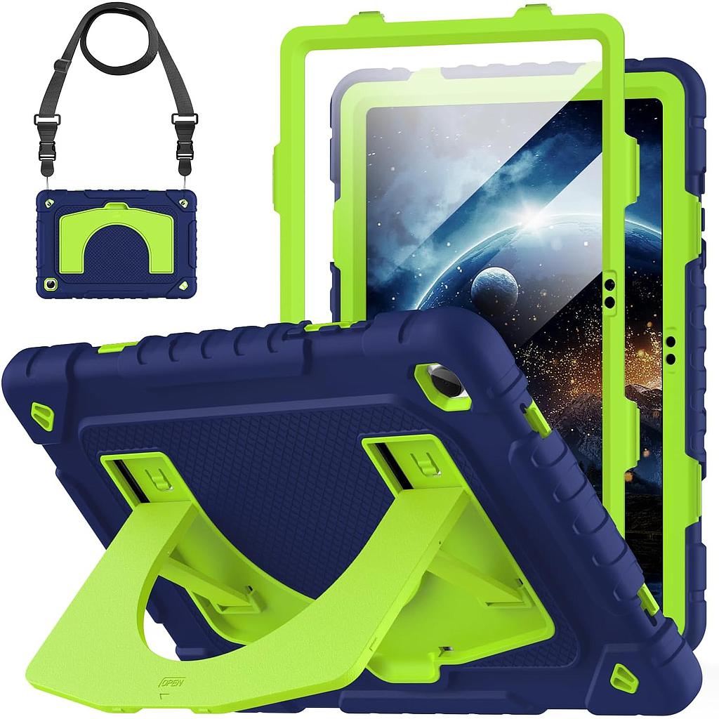 Funda OKP para Samsung Galaxy Tab A11+ Plus de 11 pulgadas 2025/A9+ Plus 2023 (SM-X230/X236/X238U/X210/X216/X218), Galaxy 11" Tablet Cover 5G con protector de pantalla integrado