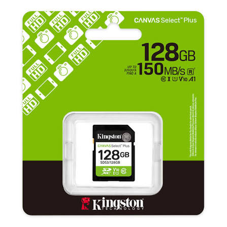 Memoria SD KINGSTON 128GB Plus