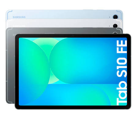 Tablet Samsung Galaxy Tab S10 FE, 8GB RAM, 128GB WiFi, Color gris + S Pen + Book Cover