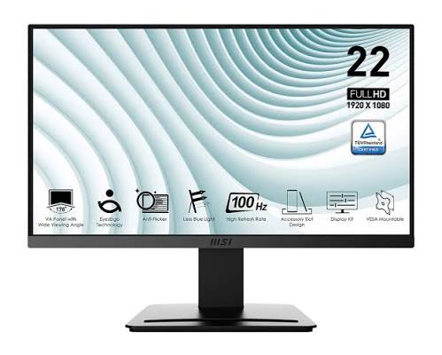 Monitor MSI 22" 100Hz FHD / HDMI/VGA