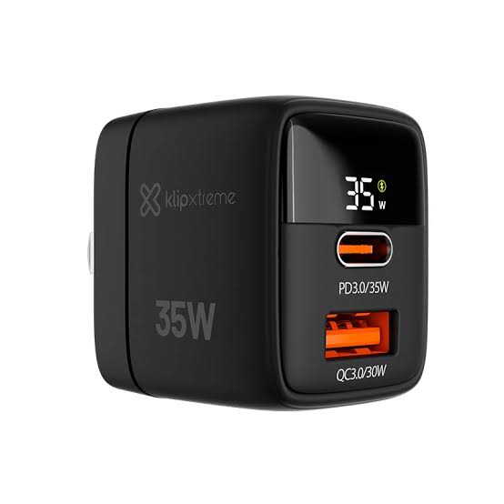 Cubo Klip Xtreme 35W KMC-250 USB-C 3.0 / USB-A 3.0