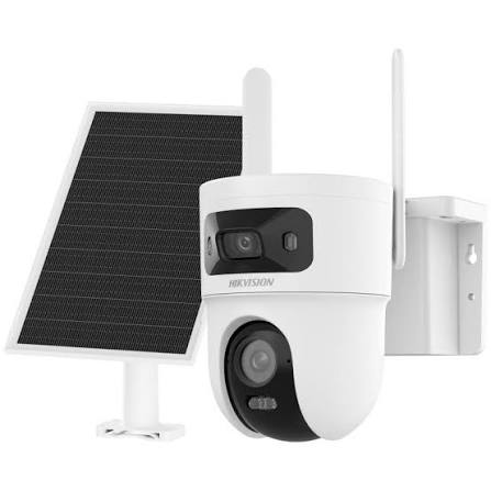 Cámara Hikvision 4MP IP PT / 4G Audio Bidireccional / Panel solar 8W