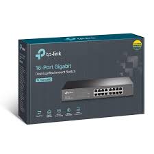 Switch Tp-Link 16 Puertos 10/100/1000 TL-SG1016D