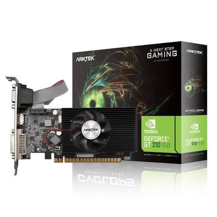 Tarjeta de Video ARKTEK Geforce G210 1GB 64 Bits V1 GDDR3 600MHz