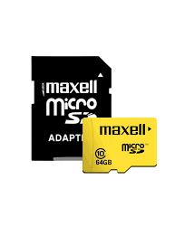 Memoria Micro SD Maxell 64GB CL10