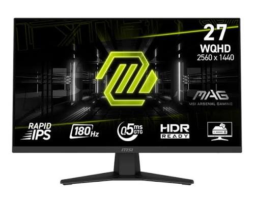 Monitor MSI Mag 274QF X24 / 27" / 2560X1440 / 240Hz IPS Freesync HDMI / Dipslayport