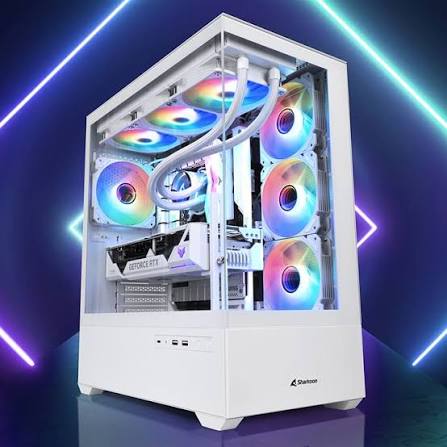Case Sharkoon AK6 Ventiladores x4 de 120MM