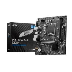 Motherboard MSI PRO B760M-E DDR4 LGA1700 M-ATX