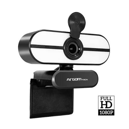 Cámara Web Argom FHD 1080P Led