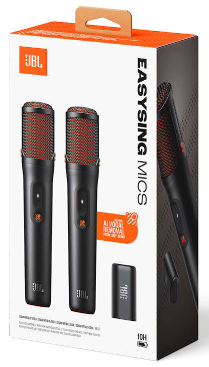 Pack de Microfonos JBL EasySing Inalámbricos
