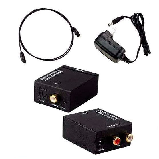Adaptador E-Touch Audio Digital a Análogo RCA