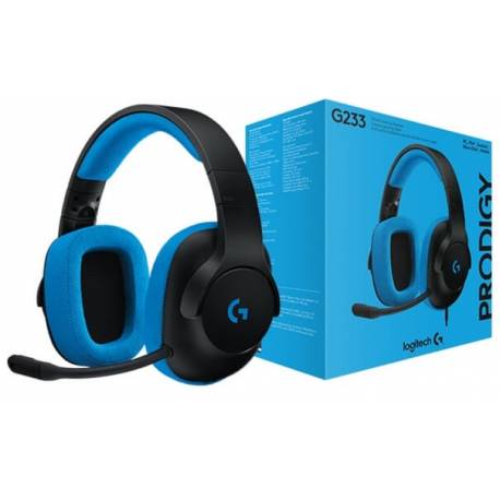 Audífonos LogiTech Gaming G233 Prodigy con Micrófono