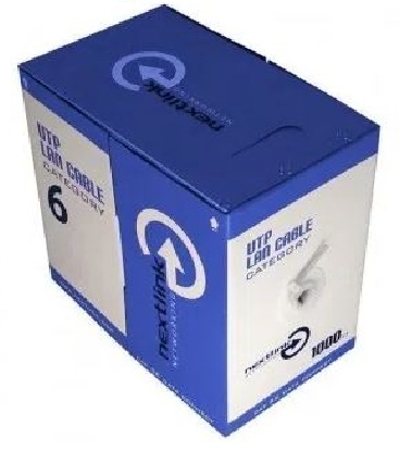 Bobina de Cable de Red NextLink UTP CAT6 Interior / 305 Metros