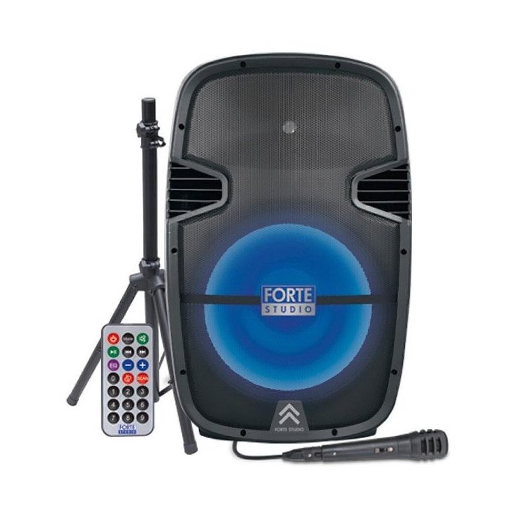 Bocina Forte Studio 15&quot; Recargable USB/SD/Radio FM/Bluetooth