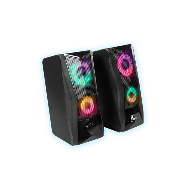 Bocinas X-Tech 2.0 USB 4W RGB XTS-131