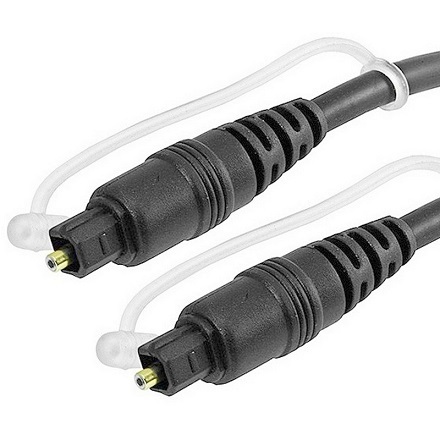Cable de Audio Digital de Fibra Óptica AudioPipe 1.80 Metros 6'