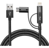 Cable USB E-Touch 3 en 1 Iphone6/Micro USB/Tipo C 1 Metros