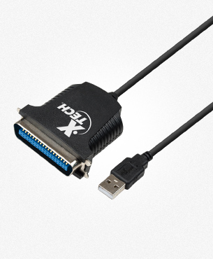 Cable X-Tech USB a Paralelo LPT XTC-318