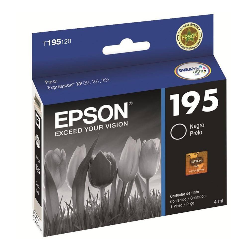 Cartucho EPSON T195 Negro para EPSON XP-101/201/211