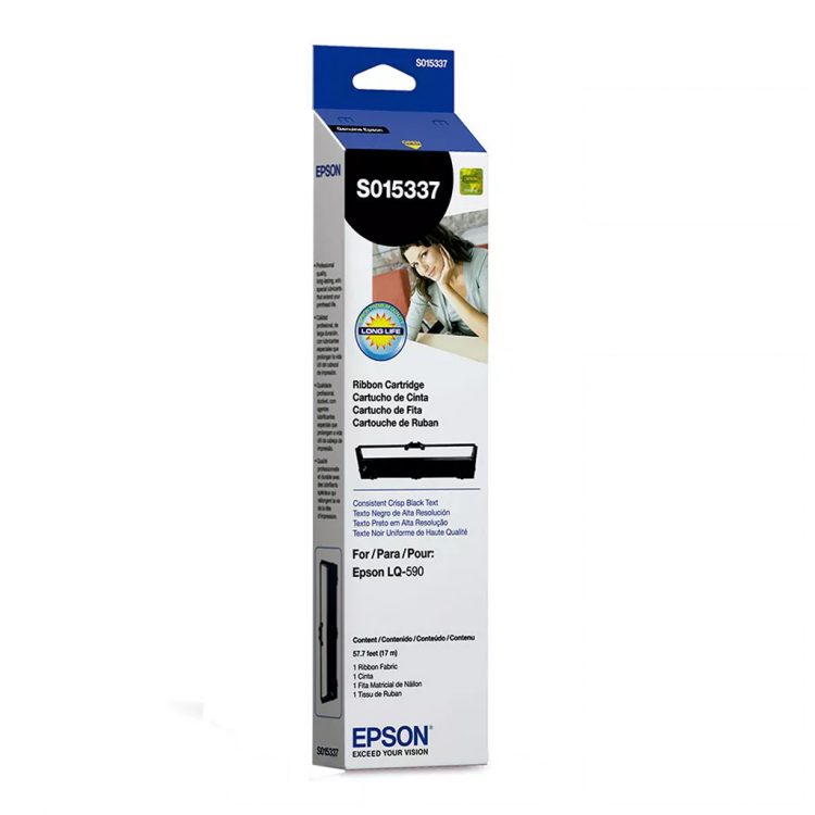 Cinta EPSON S015337 para LQ-590