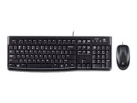 Combo LogiTech MK120 Teclado y Mouse Alámbrico