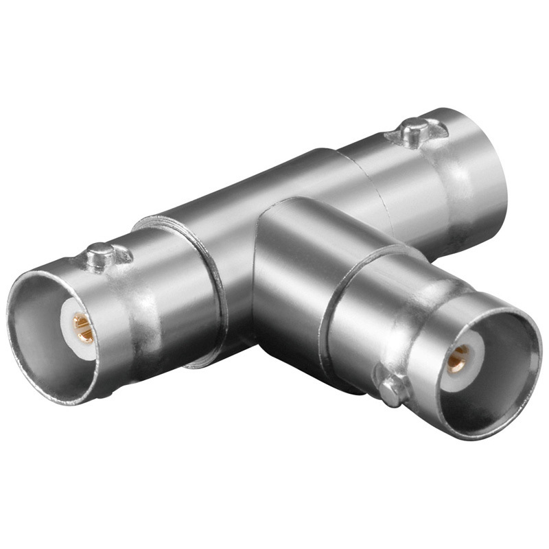 Conector &quot;T&quot; BNC 3 Hembras