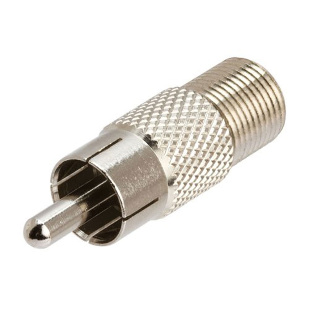 Conector Coaxial Hembra a RCA Macho